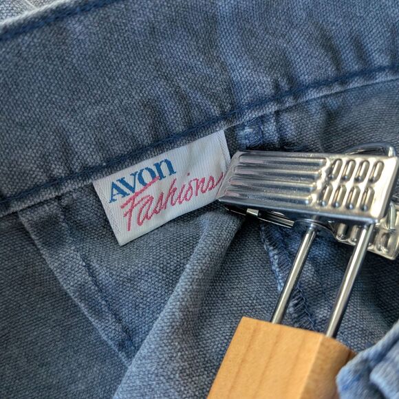 NWT Vintage 90s Avon Denim Trousers High Rise Mom Jeans Deadstock Size 9 - Picture 7 of 10